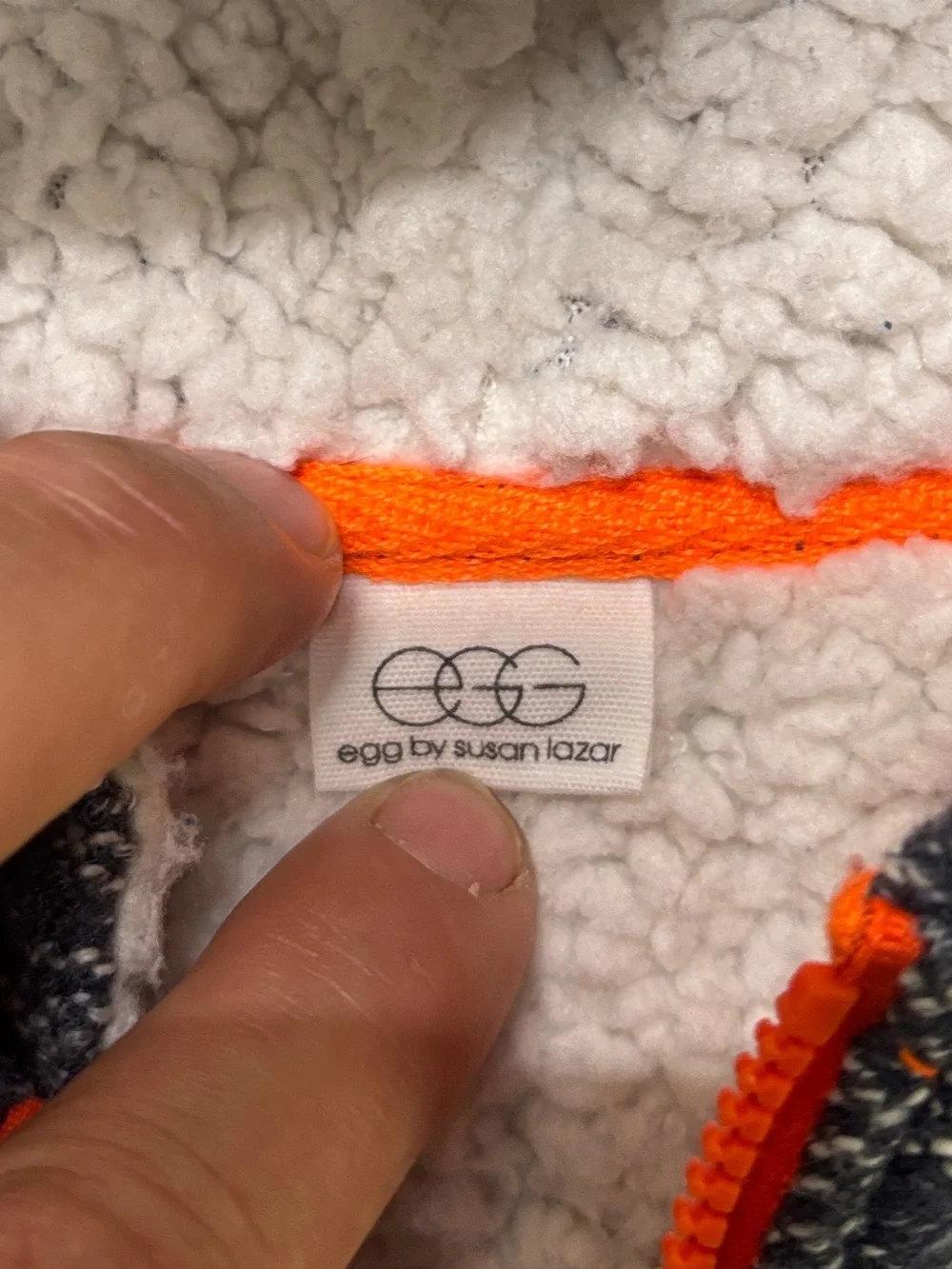 EGG by Susan Lazar Baby Bunting Snowsuit Sherpa Fleece Hooded 3M
